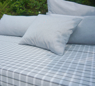Povlečení z kanafasu ŠIMON MELÍR 140x220+70x90 cm prodloužené