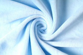 LUXUSNÍ SAMETOVÉ prostěradlo 120x220x25 cm, prodloužené, barva SAM 06-světle modrá