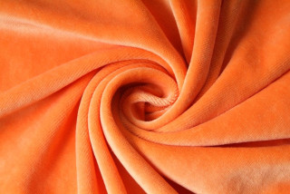 LUXUSNÍ SAMETOVÉ prostěradlo 140x220x15 cm, prodloužené, barva SAM 09-oranžová