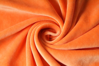 LUXUSNÍ SAMETOVÉ prostěradlo 120x200x25 cm, barva SAM 09-oranžová