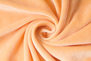 LUXUSNÍ SAMETOVÉ prostěradlo 140x220x25 cm, prodloužené, barva SAM 15-meruňková