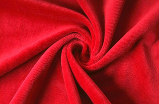 LUXUSNÍ SAMETOVÉ prostěradlo 200x200x25 cm, barva SAM 18-červená